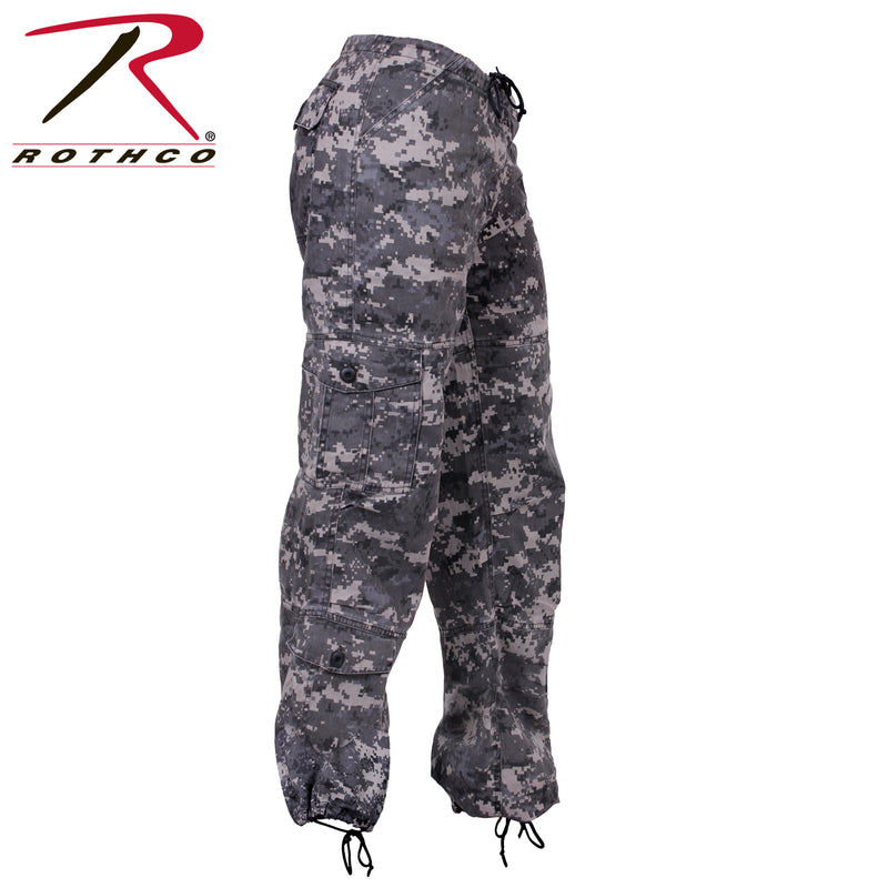 Rothco Women's Camo Vintage Paratrooper Fatigue Pants