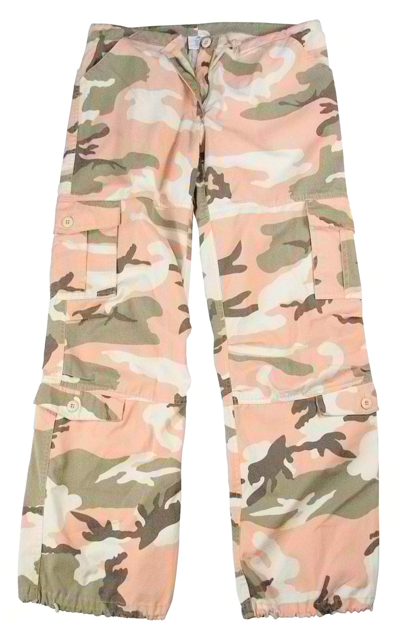 Rothco Women's Camo Vintage Paratrooper Fatigue Pants