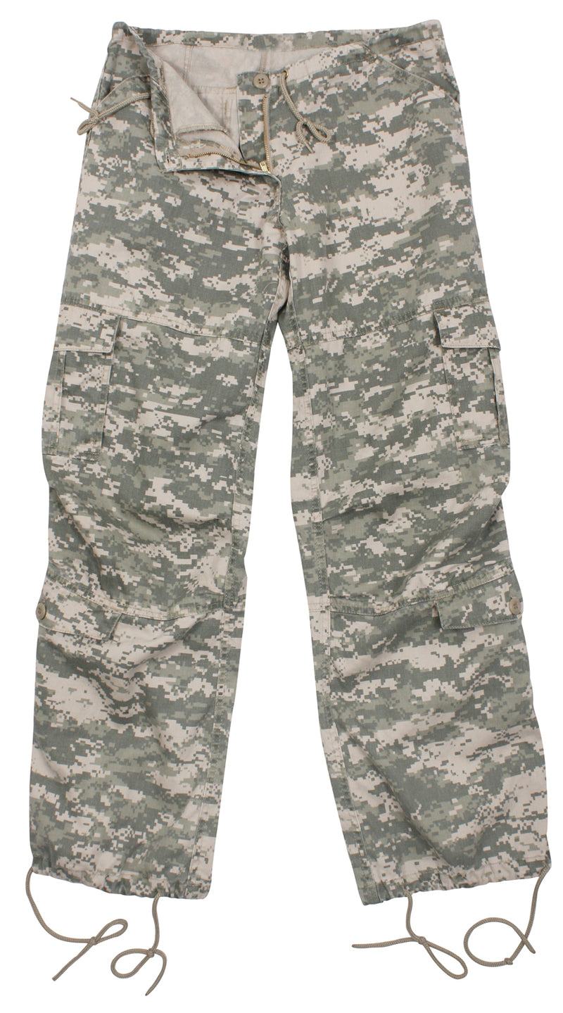 Rothco Women's Camo Vintage Paratrooper Fatigue Pants