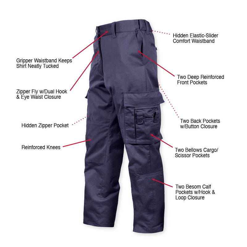 Rothco Deluxe EMT (Emergency Medical Technician) Paramedic Pants