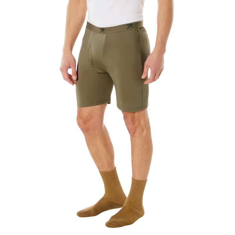 Rothco AR 670-1 Coyote Brown Moisture Wicking Performance Boxer Shorts