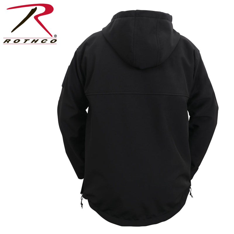 Rothco Concealed Carry Soft Shell Anorak - Black