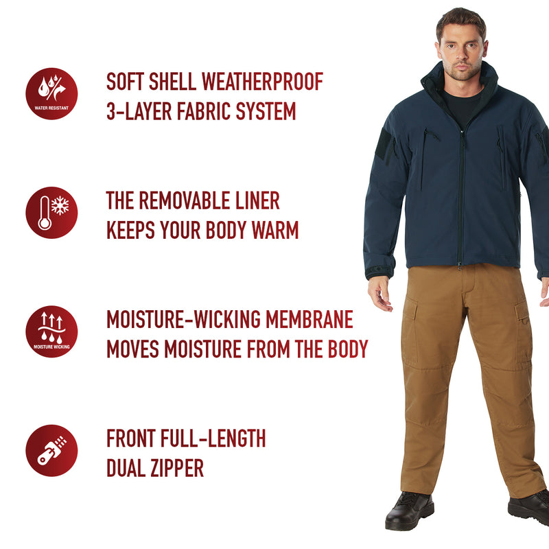 Rothco 3-in-1 Spec Ops Soft Shell Jacket