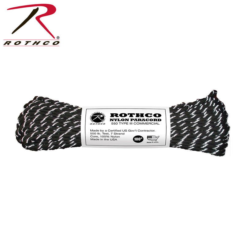 Rothco Nylon Paracord Type III 550 LB 100FT