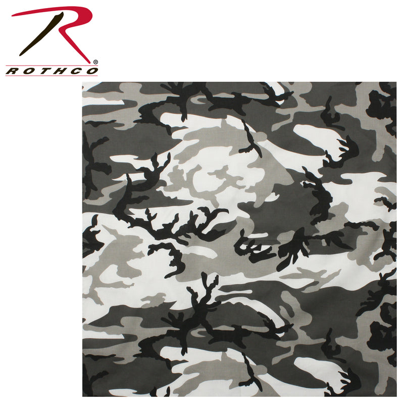 Rothco Colored Camo Bandana