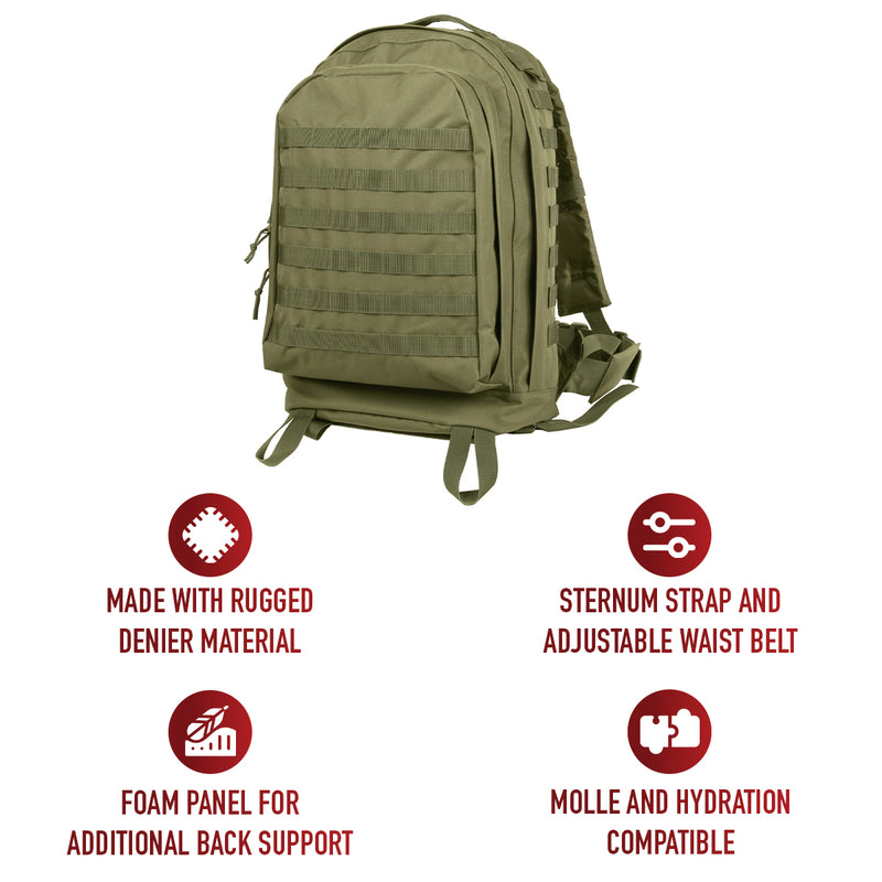 Rothco MOLLE II 3-Day Assault Pack