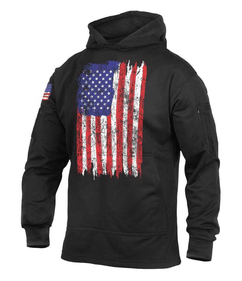 Rothco U.S. Flag Concealed Carry Hoodie