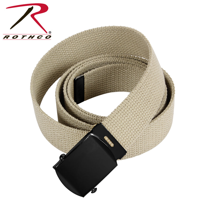 Rothco Military Web Belts With Black Buckle