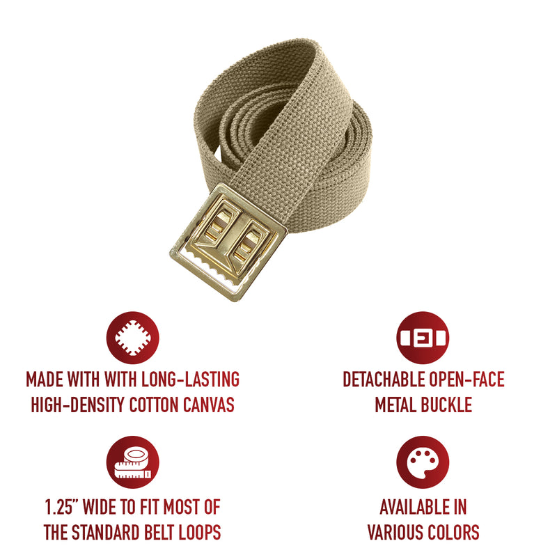Rothco Military Web Belts With Open Face Buckle