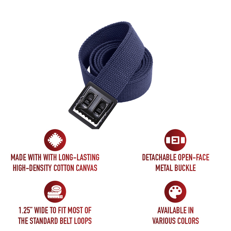 Rothco Military Web Belts With Open Face Buckle