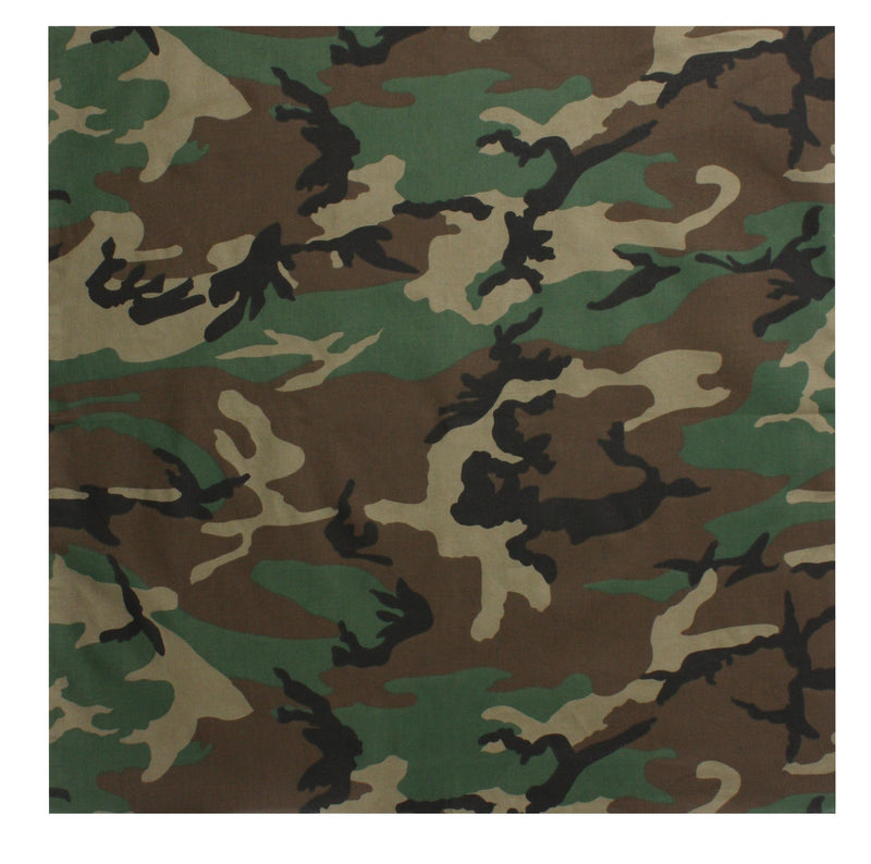 Rothco Large Camo Bandana