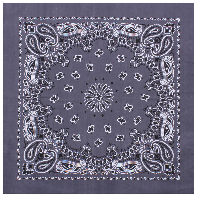 Rothco Trainmen Paisley Bandana – Extra-Large 27” X 27"