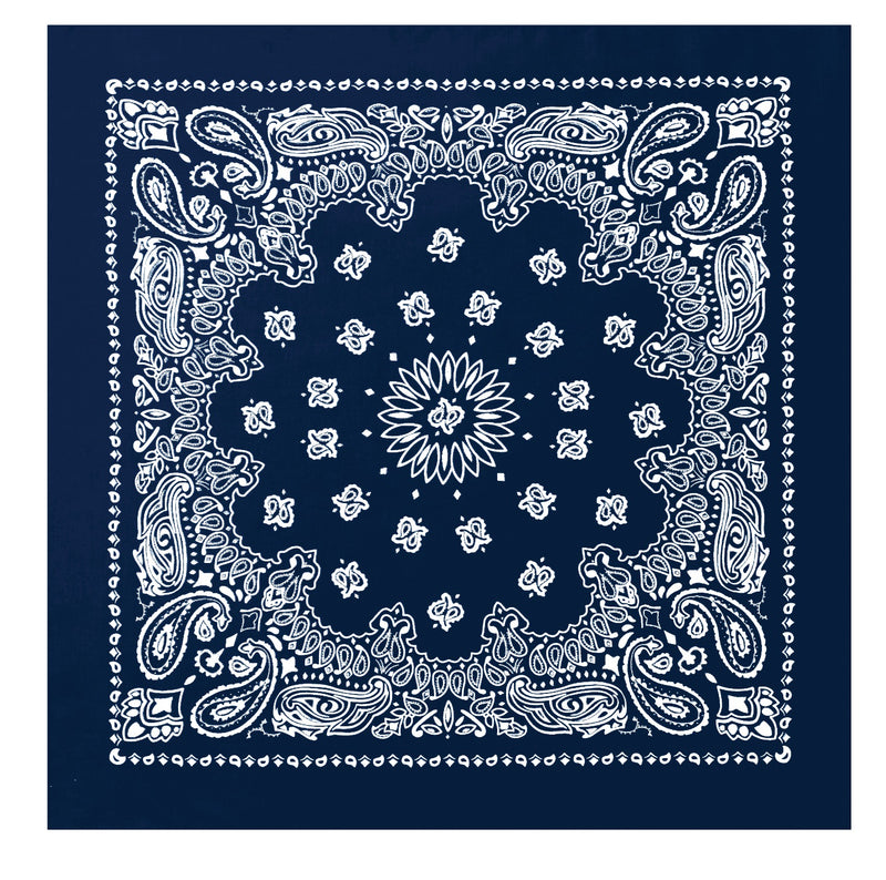 Rothco Trainmen Paisley Bandana – Extra-Large 27” X 27"