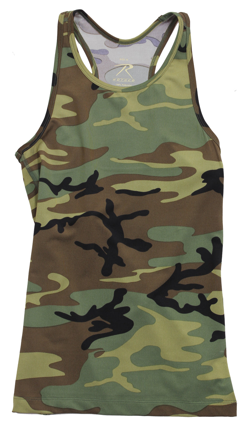 Rothco Womens Camo Workout Performance Tank Top