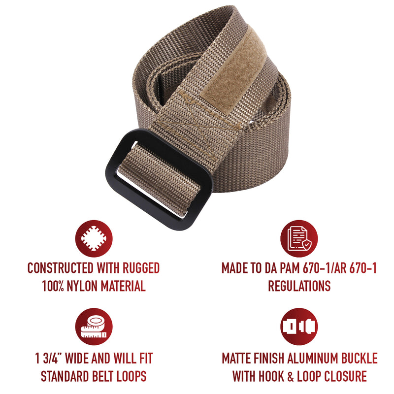 Rothco AR 670-1 Compliant Military Riggers Belt