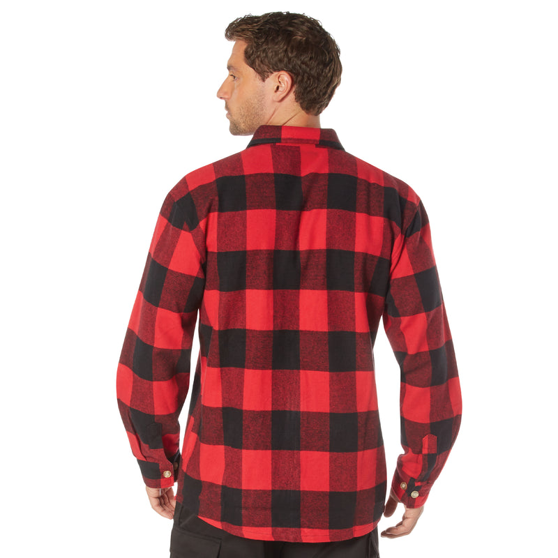 Rothco Extra Heavyweight Buffalo Plaid Flannel Shirt