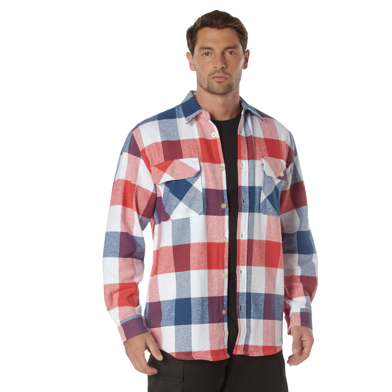 Rothco Extra Heavyweight Buffalo Plaid Flannel Shirt