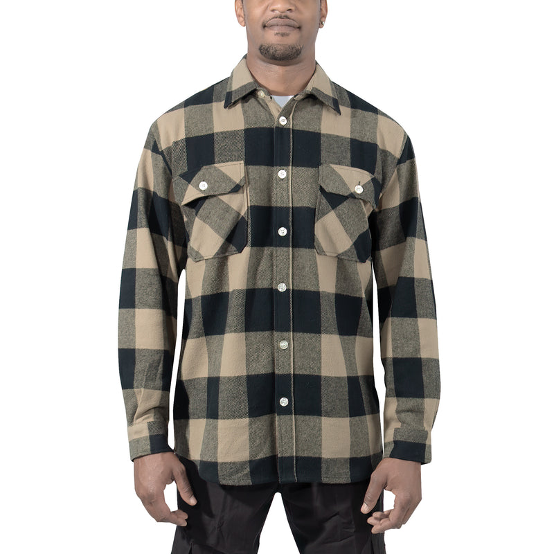 Rothco Extra Heavyweight Buffalo Plaid Flannel Shirt