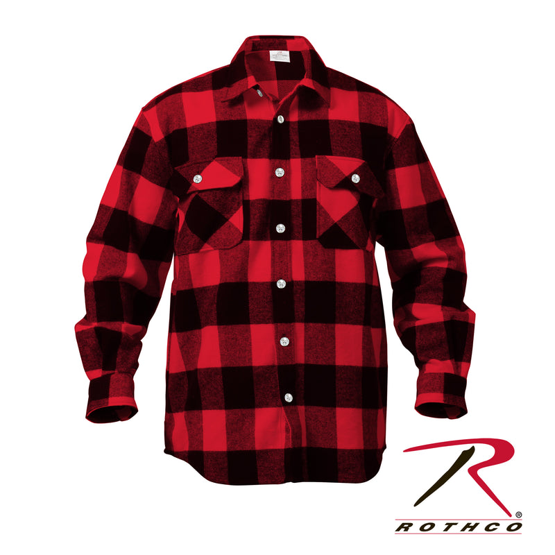 Rothco Extra Heavyweight Buffalo Plaid Flannel Shirt