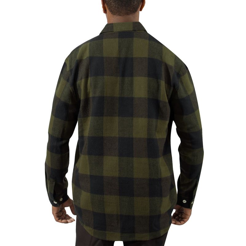 Rothco Extra Heavyweight Buffalo Plaid Flannel Shirt