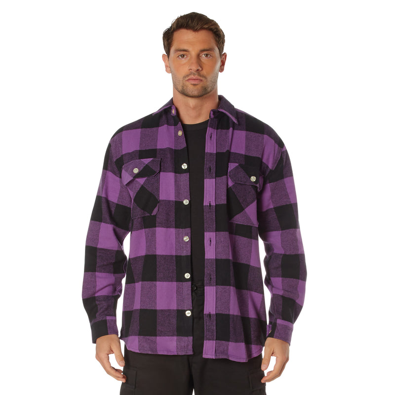 Rothco Extra Heavyweight Buffalo Plaid Flannel Shirt