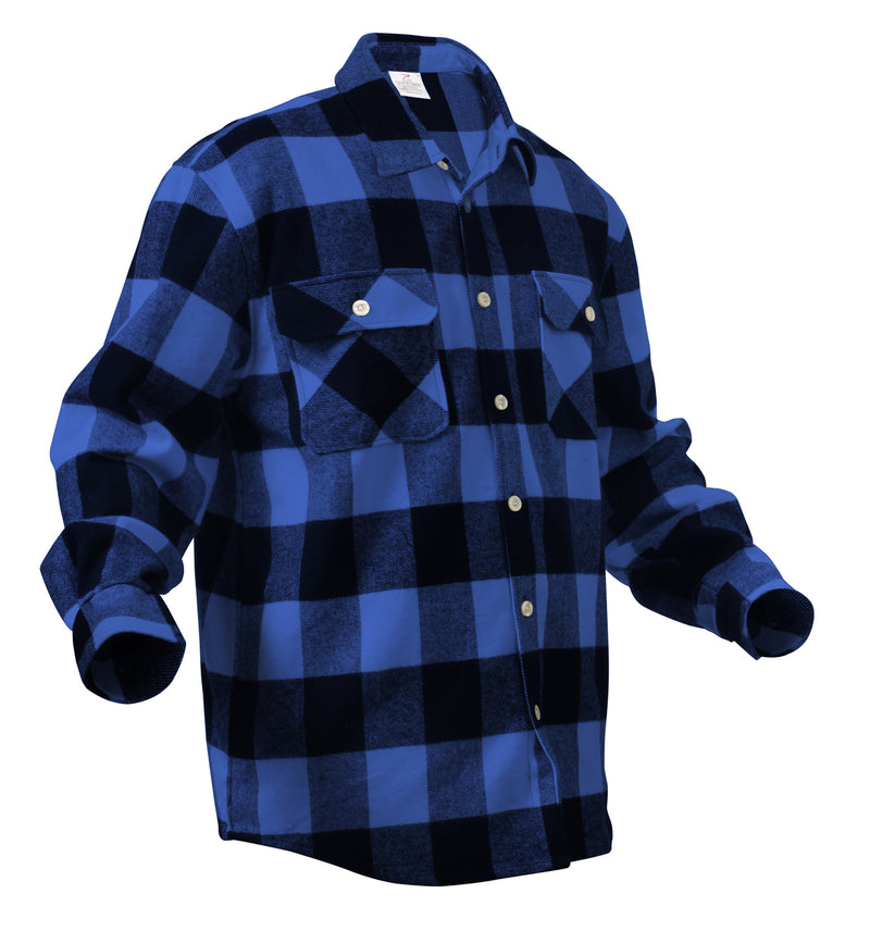 Rothco Extra Heavyweight Buffalo Plaid Flannel Shirt