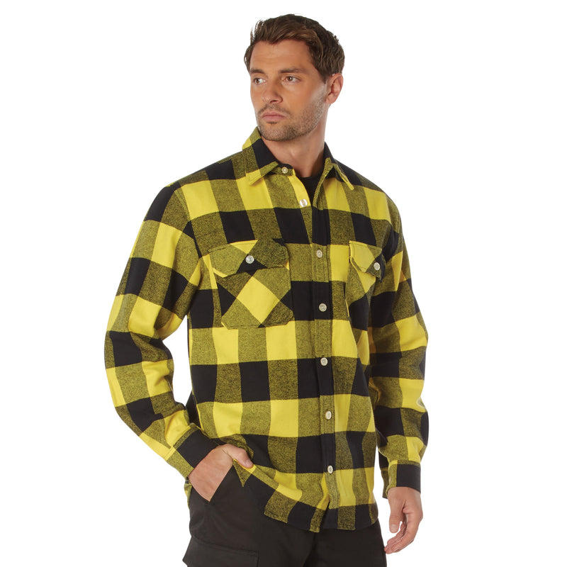 Rothco Extra Heavyweight Buffalo Plaid Flannel Shirt