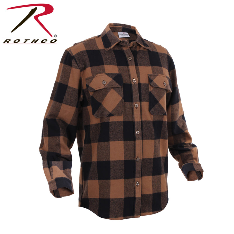 Rothco Extra Heavyweight Buffalo Plaid Flannel Shirt