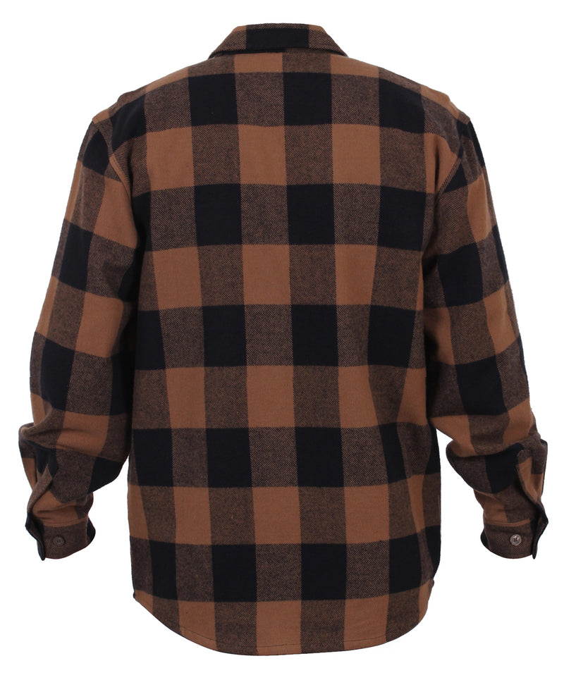 Rothco Extra Heavyweight Buffalo Plaid Flannel Shirt