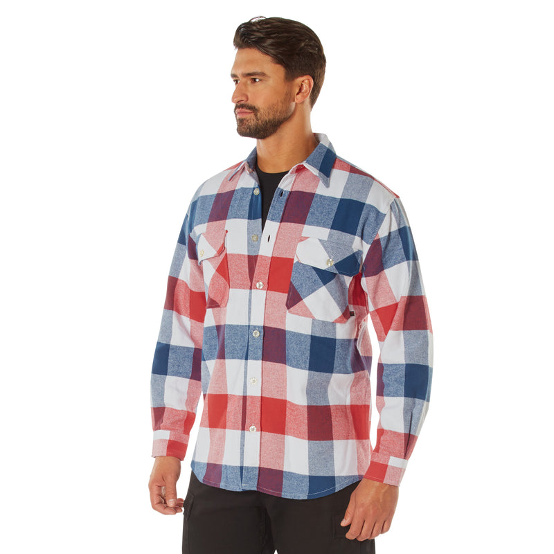 Rothco Extra Heavyweight Buffalo Plaid Flannel Shirt