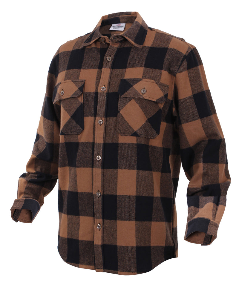 Rothco Extra Heavyweight Buffalo Plaid Flannel Shirt