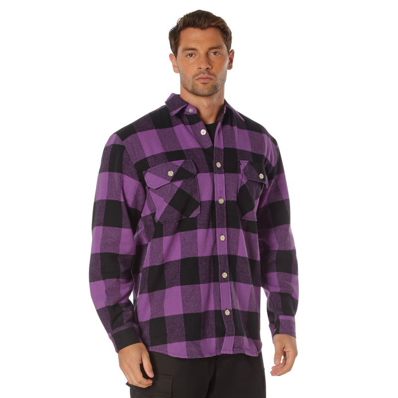 Rothco Extra Heavyweight Buffalo Plaid Flannel Shirt