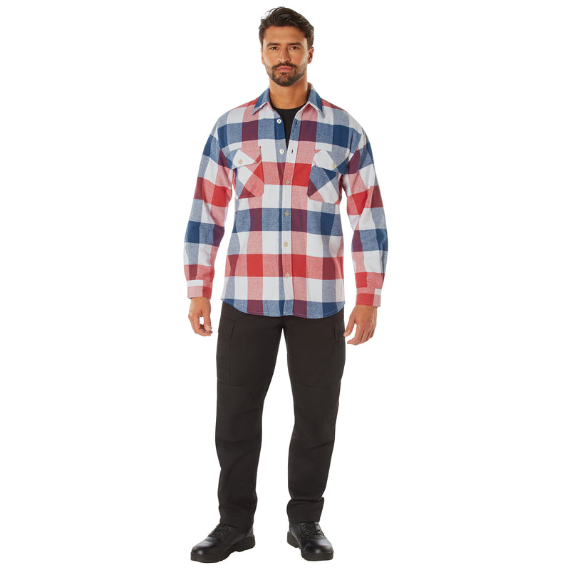 Rothco Extra Heavyweight Buffalo Plaid Flannel Shirt