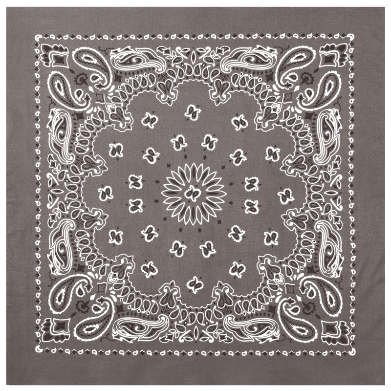 Rothco Trainmen Paisley Bandana - 22" X 22"