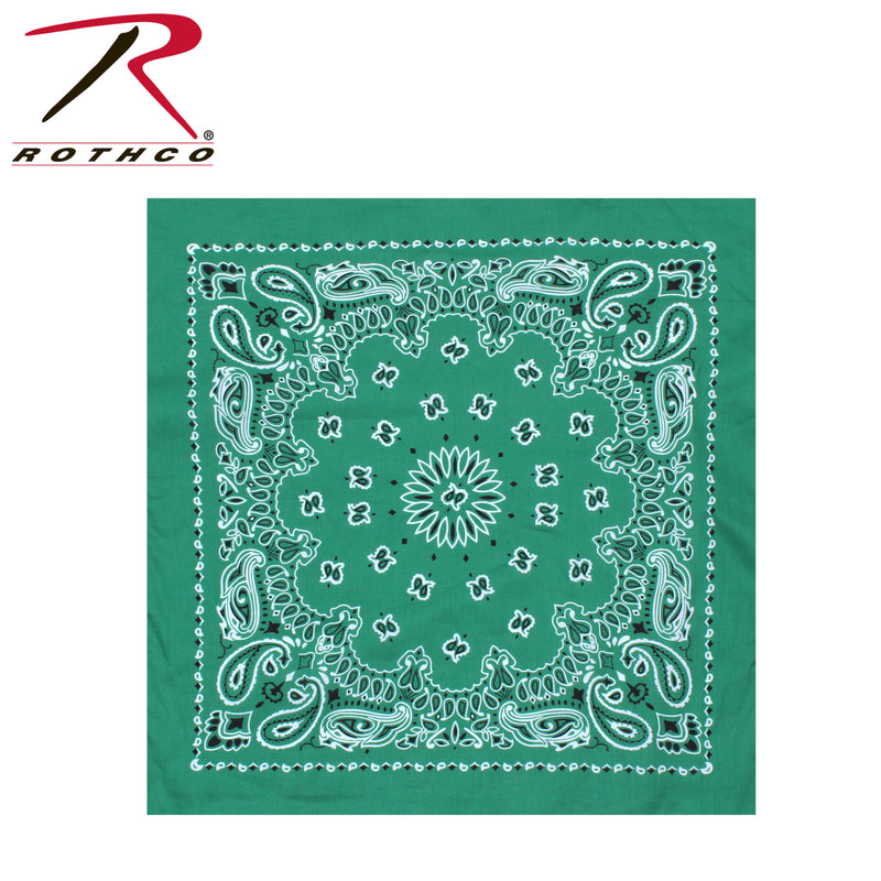 Rothco Trainmen Paisley Bandana - 22" X 22"