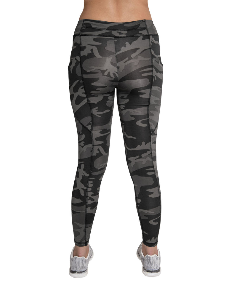 Rothco Womens Camo Workout Performance Legging Shorts