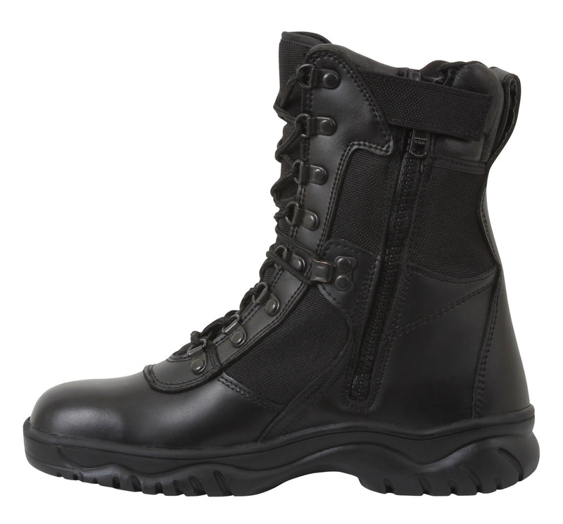 Rothco Forced Entry Tactical Boot With Side Zipper / 8"