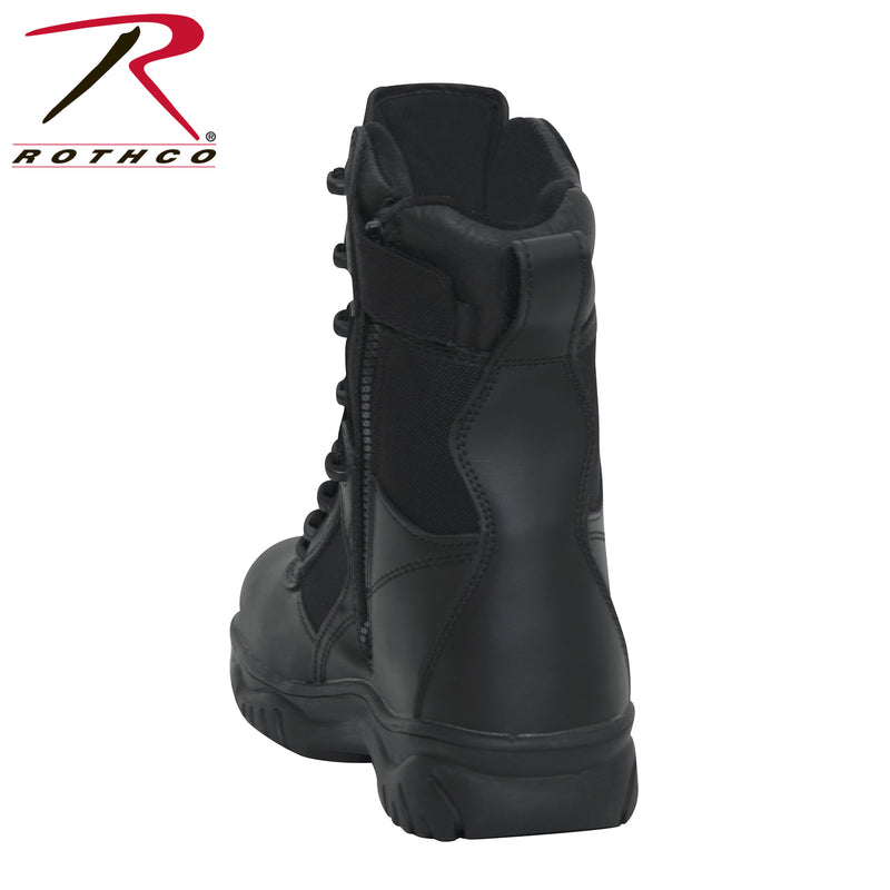 Rothco 8 Inch Forced Entry Tactical Boot With Side Zipper & Composite Toe