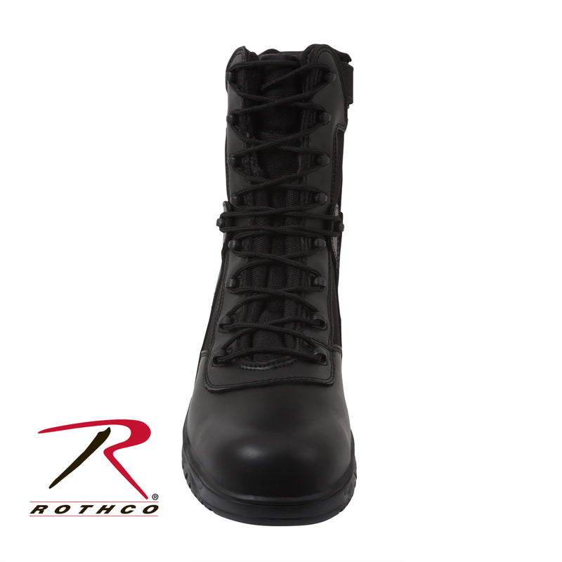 Rothco 8 Inch Forced Entry Tactical Boot With Side Zipper & Composite Toe