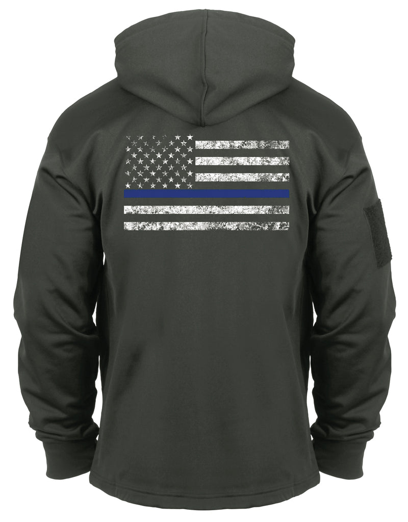 Rothco Thin Blue Line Concealed Carry Hoodie