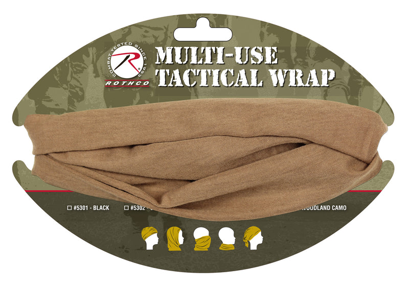 Rothco Multi-Use Neck Gaiter and Face Covering Tactical Wrap