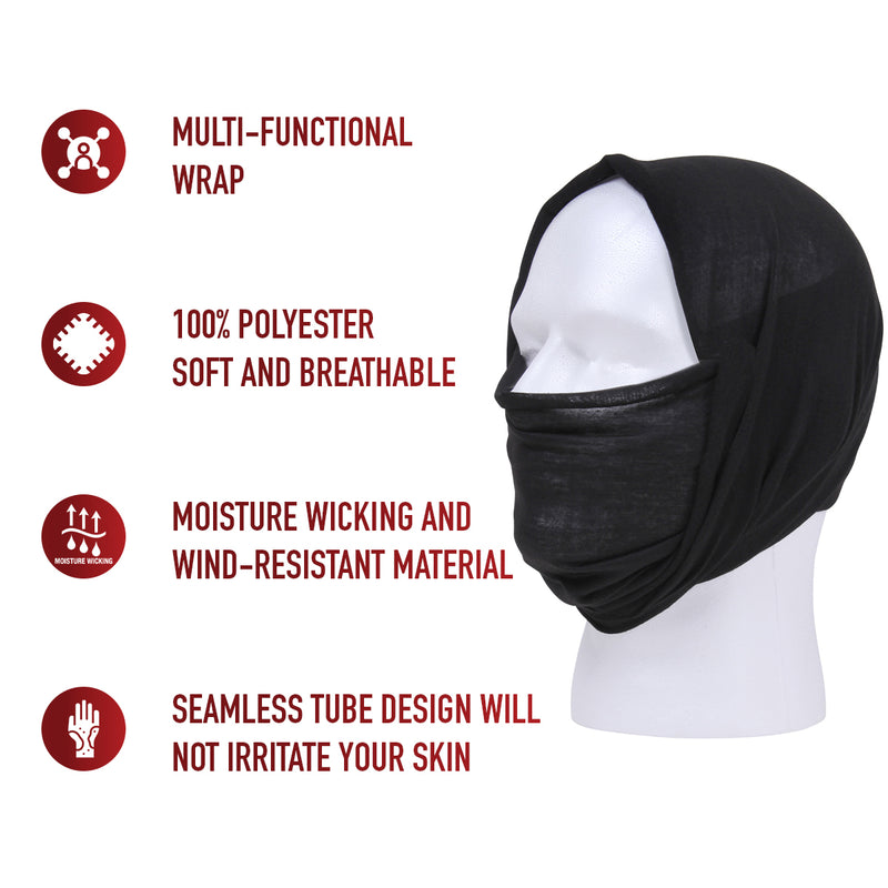 Rothco Multi-Use Neck Gaiter and Face Covering Tactical Wrap