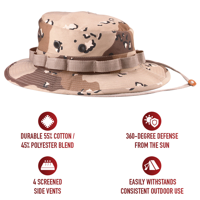 Rothco Poly/Cotton Rip-Stop Boonie Hat