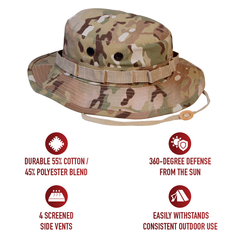 Rothco Poly/Cotton Rip-Stop Boonie Hat