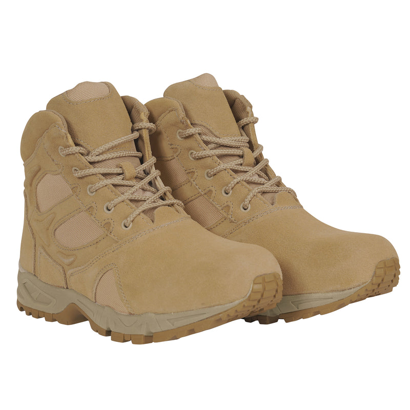 Rothco 6 Inch Forced Entry Desert Tan Deployment Boot