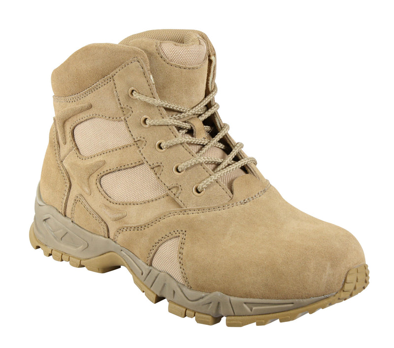 Rothco 6 Inch Forced Entry Desert Tan Deployment Boot