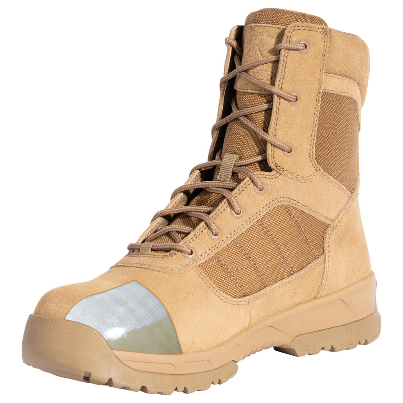 Rothco Guardian AR 670-1 Coyote Brown Composite Toe 8 Inch Tactical Boots