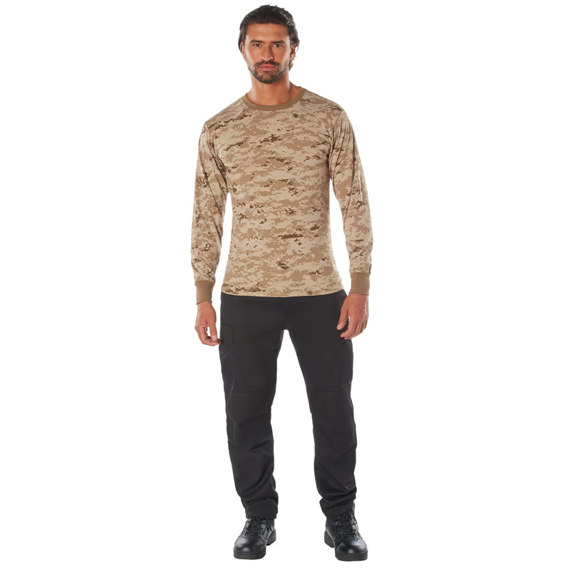 Rothco Long Sleeve Digital Camo T-Shirt