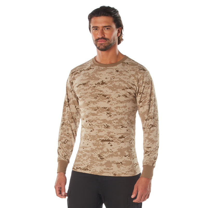 Rothco Long Sleeve Digital Camo T-Shirt