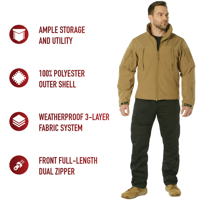 Rothco Concealed Carry Soft Shell Jacket